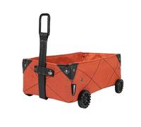 Genérico Organizadores de Juguetes con Diseño Funcional Mini Caravana de Almacenamiento para Acampar al Aire Libre, Carrito de Compras Plegable de Lona para Bricolaje (A, 25x17x11cm)