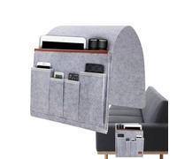 Genérico Organizer Divano in Feltro - Porta Oggetti per Bracciolo, Supporto Telecomando e , Design Antiscivolo e | per Salotto Camera Studio Casa Uso Quotidiano