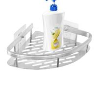 Genérico Organizzatore Angolare per Doccia con Mensola Bagno Struttura Durevole | Mensola Angolare per Vasca Doccia Interna Portaoggetti Shampoo Balsamo Accessorio per Casa Arredo Bagno