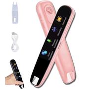Genérico Original Translator Pen, Portable Smart Scanning & Reading Translators, Support for Offline Intelligent Translation Pen, Supports 112 Languages, for Study, Work, Trave (Pink)