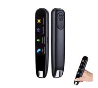 Genérico Original Translator Pen, Portable Smart Scanning & Reading Translators, Supports 112 Languages, Electronic Dictionary for Study,Work,Travel,Offline Online Language Support (Black)