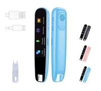 Genérico Original Translator Pen, Portable Smart Scanning & Reading Translators,Supports 112 Languages Original Translator Pen, Work,Travel, Offline Online Language Support (Blue)