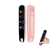 Genérico Original Translator Pen, Portable Smart Scanning & Reading Translators, Supports 112 Languages, Electronic Dictionary for Study,Work,Travel,Offline Online Language Support (Pink)