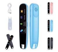 Genérico Original Translator Pen, Portable Smart Scanning & Reading Translators, Supports 112 Languages Translation Pen, For Study,Work,Travel (Blue)