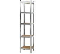 Genérico ORION91oficial® - Estantería Metálica Galvanizada | Modular | Almacenaje | 180x150x40cm | Acero y MDF | | Estantería - spaziOrion91 -