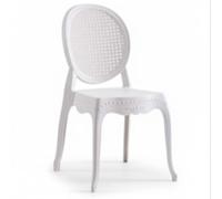 Genérico ORION91oficial® - Silla Polipropileno Cibeles Blanco (88x48x50 cm) Estilo Industrial, Comedor, Hostelería, Oficina, Salón, Teletrabajo, Cocina - spaziOrion91 - Unidad