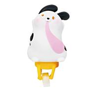 Genérico Ornament For Bike Handlebar, Bike Handlebar Figurine Cartoon Animal, Accessory For Scooter Cycling Riding Kids Outdoors Sports Motor Stem Motorcycle Helmet