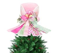 Genérico Ornements de Pâques pour arbre, de vacances de Printemps, d'œuf de Lapin de 11,8 pouces Avec Chapeau de fête, accessoire de Maison, d'arbre Avec un Design Mignon, util