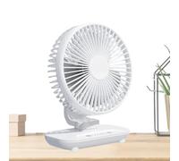 Genérico Oscillating Desk Fan - Rechargeable Table Fan | 5 Speed Cordless