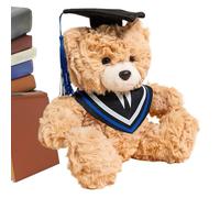 Genérico Oso de graduación, Peluche de graduación Relleno, Animal de Felpa de Oso de Lujo, Suave y manipulable, diseño Adorable, 25x20x15cm/9.84x7.87x5.91 Pulgadas para la Escuela Secundaria