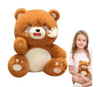 Genérico oso de peluche, cojín de abrazo que sirve como compañero reconfortante | Oso de peluche llorando, para mujeres, hombres, eles, niñas y niños, día de San Valentín,