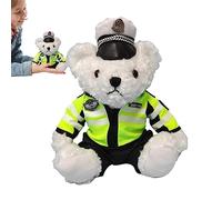 Generico Oso de peluche de la policía de la Política Dress Teddy's Bear de peluche - Bonito oso de peluche decorativo, regalos de cumpleaños para niñas