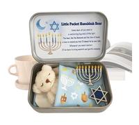 Genérico Osos De Peluche,Juguetes De Personajes Decoraciones con Caja Y Tarjeta - Oso Lindo,para Niños Y Niñas Cumpleaños Día De San Valentín Novia Halloween Y Navidad