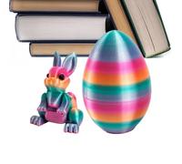 Genérico Osterhase,Eier Deko Figur Mit Schriftzug Als Tischmittelpunkt - Tischdekoration Tische - Für Haus Kinder Vorgarten Innen- Und Außenbereich Geburtstagsfeier Tisch Danksagung