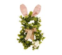 Generico Osterkranz für Tür | 49,8 cm Künstliche Osterdekoration mit, & Schleife | Frühlings Ghirlande für Haustür, Innen, Außen, Portico, Wohnzimmer, Fensterbank & Hauseingang