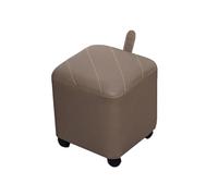 Genérico Otomana con Almacenamiento, De For Dormitorio, Taburete Tocador, Asiento Acolchado Cuero, Uso Multiusos For(Color9)
