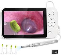 Genérico Otoscopio Digital, Pantalla HD De 5 Pulgadas, Eliminación Visual De Cerumen, Limpieza De Oídos Plug-and-Play, Herramienta para Examen del Canal tivo En El Hogar