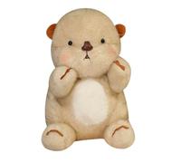 Genérico Otters Animals, Soft Plush Toy, 11.81 Inches Brown Adorable Cuddly Otters with Comfortable Touch, Huggable Cute Animal Stuffed for Kids’ Room Decor and Gifting Use