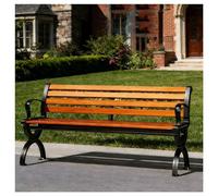 Genérico Outdoor Bench Weatherproof, 2-Person Garden Bench, All Weather Patio Benches for Garden Park Yard Front Porch, 700 lbs Weight Capacity Comfortable(150cm*40cm*73cm)