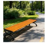 Genérico Outdoor Bench Weatherproof, 2-Person Garden Bench, All Weather Patio Benches for Garden Park Yard Front Porch, 700 lbs Weight Capacity Comfortable(120cm*40cm*40cm)