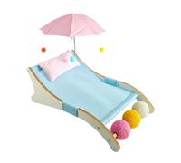 Genérico Outdoor Cat Bed Breathable Summer Hammock with Pillow