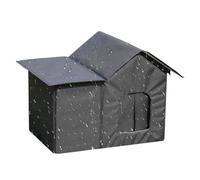 Genérico Outdoor Cat House For Winter - Pet Hideaway with Removable Lining, Pet Outdoor Houses Weatherproof For Dogs | Bunnies Kittens Animals Garden Backyard Porch Balcony Garages Indoor Home