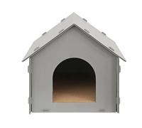 Generico Outdoor Cat House Waterproof, Large Cat Kennel Beds, Waterproof Enclosed Tent with Mat | Houses for Outdoor Cats | for Kittens Sleeping Animal Winter Home Patio Backyard Garden