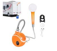 Generico Outdoor Electric Shower - Bomba de agua recargable, portátil, de lavado de campamento, dispositivo compacto de tamaño pequeño | Ideal para viajes en RV de senderismo, camping