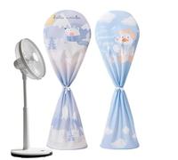 Genérico Outdoor Fan Cover Waterproof Dustproof Protective Sleeve