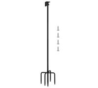 Genérico Outdoor Feeding Stand - Yard Hook Support Frame, Strong Plant Hanging Rack Unit, Multi Purpose Ground Mount Holder, Weather Resistant Hanging Device | Lawn Animal Feeding Zone, Patio Display