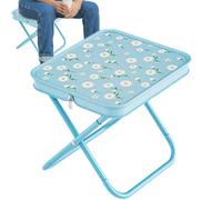 Genérico Outdoor Folding Chair, Folding Stool for Outside, Built with Sturdy Metal Legs and Anti-Slip, Portable Camping Stools for Picnic, Hiking, Backyard, Patio, Park, Travel, Porch