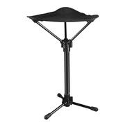 Genérico Outdoor Folding Chairs, Foldable Camping Stool, Strong Load-Bearing, Adjustable Height Modes, Sturdy and Portable, Perfect for Parks Fishing and Podium Use, 43x9cm