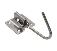 Genérico Outdoor Hanging Hooks - Hammock Holder for Patio | Stainless Steel with Rust Resistant Finish, Lighting Decoration Accessory, Door Window Utility, Porch Fence Tool, Balcony Shower