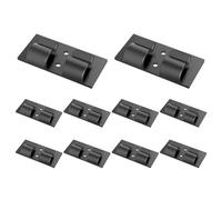 Genérico Outdoor Light Hangers For String Lights | 10X Effortless Setup String Light Outdoor Clips Hooks,4.6x2.2cm Long Serving Effortless Wire Placement Christmas Lighting Hooks For Fairy Lights