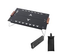 Genérico Outdoor Mini Single Table, Hiking, Camping, Portable Folding, Car Mounted Mountain Picnic(K)