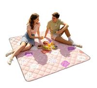 Genérico Outdoor Picnic Blanket | Portable Foldable Thickened 78.7x78.7in | Soft Picnic Rug Sandproof | for Beach Park Lawn Outdoor Travel Party Family Gathering