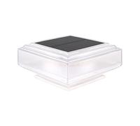 Genérico Outdoor Post Lights 4.92x4.92x2.36Inches | Solar-Powered Waterproof Lanterns Decorative | Modern OutdoorPost Lights | For Outdoor Christmas Yard Porch Patio Deck Fence Post Landscape