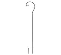 Genérico Outdoor Shepherd's Hooks - 24.21 Inch Height Adjustable Bird Feeder Pole - Shepherd Hook,/24.21x5.51 InchesLight Wind Chime Plant Birdhouse Lantern Wreath