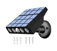 Genérico Outdoor Solar Wall Lights - Waterproof Garden Solar Lights, Simulation Camera Solars Light | Multifunctional Motion Sensor Outdoor For Home | Security Camera Path Lighting
