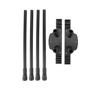 Genérico Outdoor Table Legs, Heavy Duty Furniture Supports, 8.66x2.36in Camping Desk Brackets, Adjustable Folding Hardware, Dining Bench Components for Workstation, Versatile, Computer