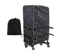 Genérico Outdoor Television Shield - Protective Weather Barrier, Sun Blocking Fabric Enclosure, Mobile Display Cart Guard, Camping Caravan Use, Storage Solution Electronic Screen Defense