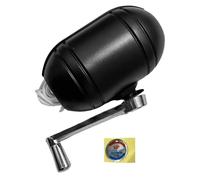 Genérico Outdoor Umbrella Replacement Parts - ABS 5.12x3.94x7.68in | Spare Hand Crank Mechanism For Parasol | Sunshade Adjuster Handle Accessory For Beach Garden Backyard Porch Balcony Picnic Patio