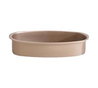 Genérico Oval Cheesecake Pan | Non-Stick Oval Cake Bread and Meat Bakeware for Oven Cheese Cake Pan | Bread an, Baking Pōan for Oven, Bakeware Tool f́or Home, Kitchen & Bakery Use
