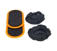 Genérico Oval Core Sliders Fitness Gliders, Exercise Sliding Discs for Women and Men, Ideal para Home, Bedroom, Piso, Gimnasio, Interior, Workouts, Daily Routina, Strength, Core, Glutes, Arms, Legs