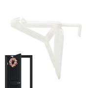 Genérico Over Door Hanger - Wreath and Clothes Holder, No Drilling Fabric Suspension Hook | Ideal for Bedroom Living Room Decoration Storage Bag Organization Display Home Use
