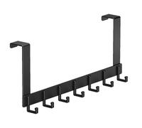Genérico Over The Door Hook - Metal Punch- Hook Hanger - Strong Bearing Towel Rack Hangers for Living Room, Children's Room, Bedroom, and Front Door