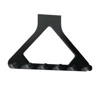 Genérico Over the Door Hooks, 38x22cm ABS Heavy Duty 86g Space-Saving Towel Rack & Purse Holder, No Drill Organizer for Home, Office, Dorm, Closet, Bathroom