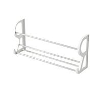 Genérico Over The Door Organizer Stainless Steel No-Drill Organization