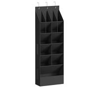 Genérico Over The Door Shoe Organizer, 11 Pockets Oxford Fabric Rack, Large Capacity Storage and Space-Saving Design for Sneakers, Women's Heels, Entryway, Closet, Dorm, Bedroom, Bathroom