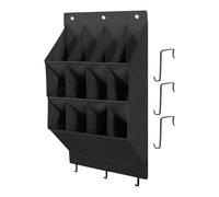 Genérico Over The Door Shoe Organizer - 12 bolsillos de almacenamiento de juguetes, Hangable Closet Storage Device | Accessory for Apartment Mudroom RV Bedroom Dormitory Nursery Office Garage College
